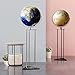 VNABO Geographic Globes Floor Standing World Globe with Metal Tripod Detailed Map Globe for Kids Adult Or Home Decor World Globes Lamp Lighting Home Décor