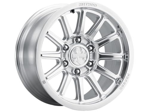 Method Race Wheels MR204 Forged, 18x9, +12mm Offset, 8x6.5, 130.8mm Centerbore, Polished - Clear Coat
