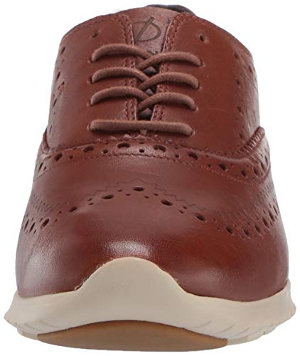 Cole Haan Women's Zerogrand Wing Oxford Closed Hole Ii, Woodbury Leather/Ivory, 10 B Us #TOP1