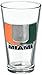 NCAA Miami Hurricanes Two Piece Pint Ale Glass Set