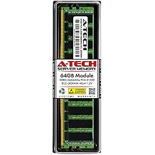 A-Tech 64GB RAM for Supermicro SUPER X10DDW-iN3, X10DGQ-T, X10DRD-iT, X10DRD-LT, X10DRL-i, X10DRT-H, X10SRD-F, X11SPH-nCTF | DDR4 2666MHz PC4-21300 ECC LRDIMM 4Rx4 Load Reduced Server Memory Upgrade