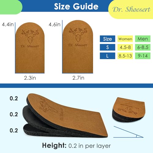Plantillas ortopédicas ajustables Dr. Shoesert 3 capas para corrección de supinación y pronación miniatura 3