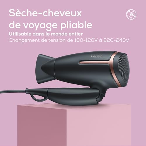 HC 25 STYLE PRO Sèche cheveux de voyage avec manche retractable fonction ionique 2 niveaux de chaleur - vue 3