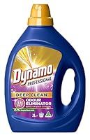 Dynamo Professional Deep Clean Odour Eliminator Laundry Detergent 2L, Washing Liquid with Deep Odour Removal, With Clean and Fresh Scent
