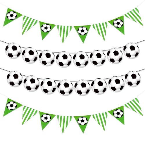 Soccer Party Decorations Banner Set for Birthdays & Events