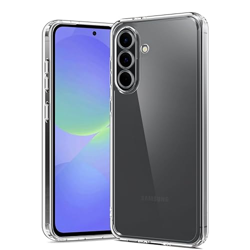 Cyber-Tech Clear Case for Samsung Galaxy A36 5G Phone Case Shockproof Soft TPU Non-Yellowing Anti-Scratch Drop Protection Slim Fit Transparent Cover for Samsung Galaxy A36