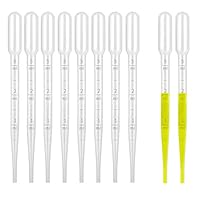 3 ml Einweg Transferpipette aus Kunststoff, moveland Messpipette für Ätherische Öle & Wissenschaftliche Labors (50)