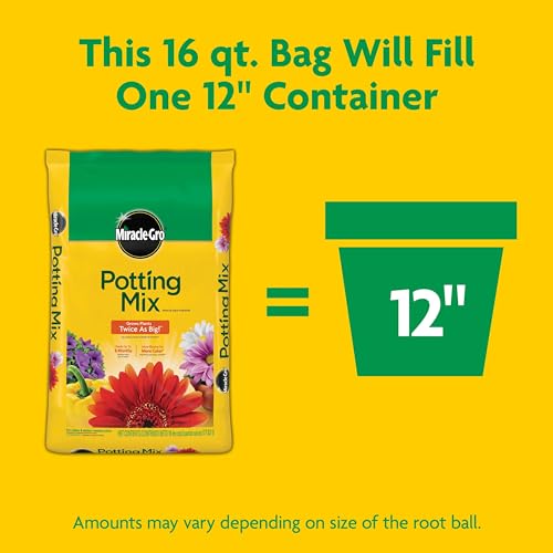 Miracle-Gro VB00009 Potting Mix, For Container Plants, Flowers thumb #9