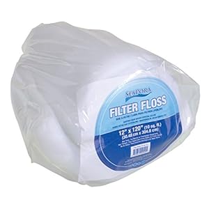Seapora 4040 Filter Floss Aquarium Filter Pad, 10 sq. ft./12