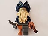 Lego Davy Jones Mini Figure Captain of the black Pearl , Pirrates of the Caribbean