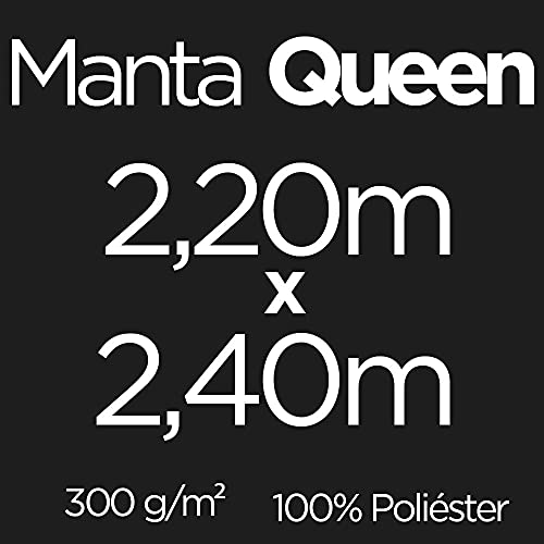 Cobertor Manta Blanket Queen 300g Vintage Fend - Kacyumara