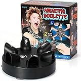 YADILLO Shock Roulette Game for 2-6 Players - Electric Finger Lie Detector Party Toy, Novel Polygraph Props for Family Gatherings, Funny Truth or Dare Decompression Toy for Adults & Kids