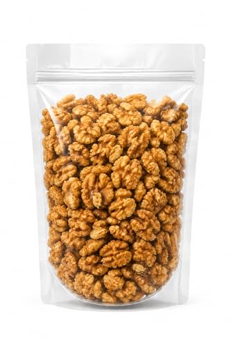 Image of Raneja Walnut Without Shell 100g Sample Pack in transparent pouch | 100% Natural Walnut Kernels | Rich in Protein, Fibre & Magnesium | Healthy Dry Fruits Nuts for Immunity