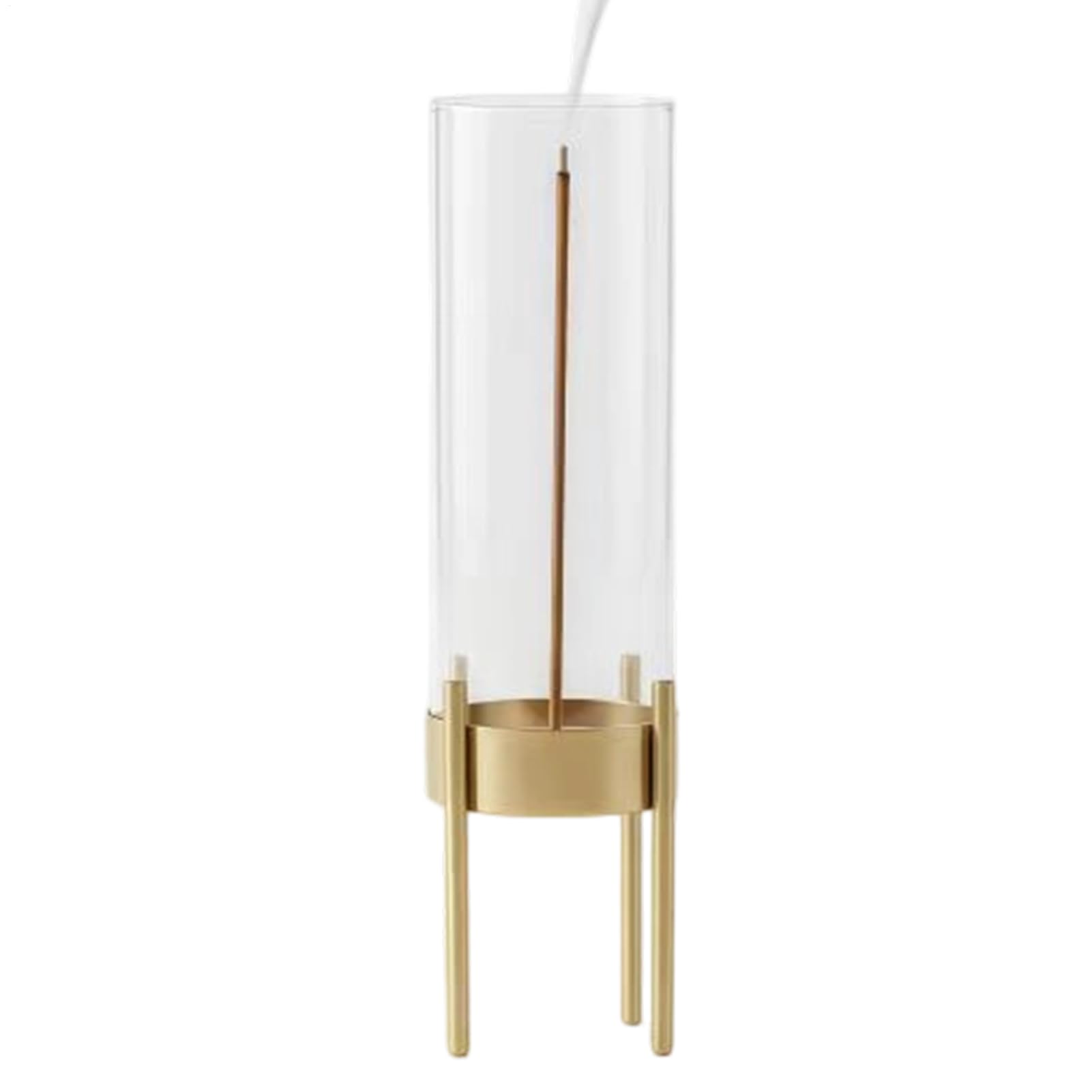 Porte-encens attrape-cendres en métal forgé, l'élégance minimaliste pour votre spa