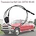 15037353 for Chevy C1500 C2500 C3500 Automatic Transmission Gear Shift Cable 4.3 5.0 5.7 6.5 7.4L Chevrolet Tahoe Gmc Yukon Pickup 1995 1996 1997 1998 1999 2000 replace 15022999 95 96 97 98 99