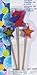 Number Birthday Cake Candles / Toppers / Decorations / Kit / 3 Piece Set / Number 2