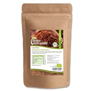 Mynatura Bio Kakao, stark entölt I Kakaopulver I Cacao I entölt I Backen I Getränk I Kochen I Rein pflanzliches Pulver I Vegan I Im Beutel (2x 1000g)