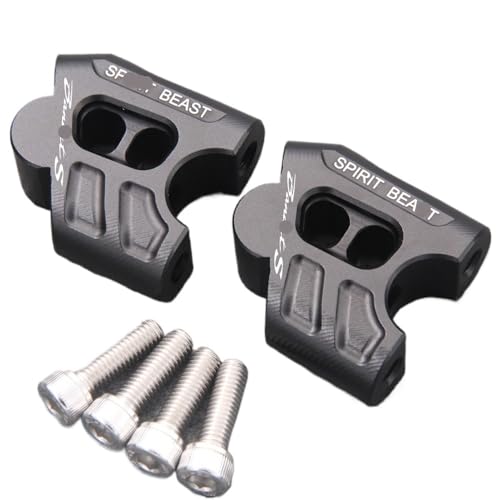 Risers de guidon 22mm GSF 1250S : éliminez le mal de dos en ajustant la barre