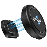 SUPMEGA Magnetische Autohalterung für OOONO CO-Driver NO1, Robuste Metall-Autohalterung mit Eingebauten Magneten, kompatibel mit OOONO NO1 Blitzerwarner