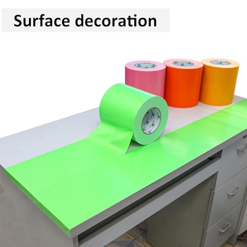 Image of BOMEI PACK 6inch Wide Green Duct Tape, Heavy Duty Strong Waterproof Industrial Color Duct Tape 9.0mil x 6inch x 60yds for Crafts, Home Improvement, Repairs, & Projects