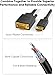 CableCreation DP to VGA Cable 10FT Displayport to Vga Cable Gold Plated 1080P@60Hz, Standard DP Male to VGA Male Cable, Black Color