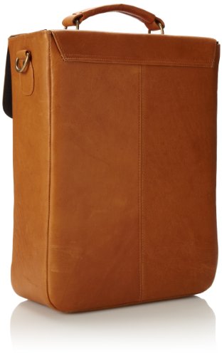 David King & Co. Deluxe Double Wine Bottle Carrier, Tan, One Size