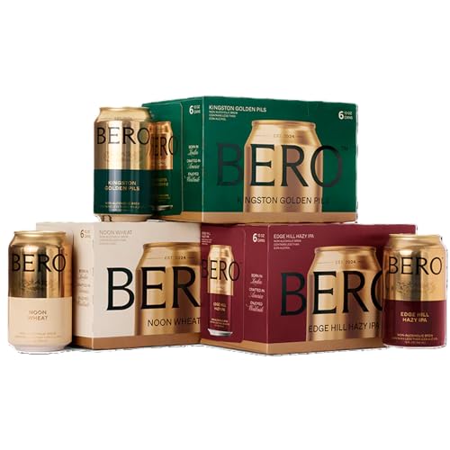 BERO Kingston Golden Pils (6 Pack) + Edge Hill Hazy IPA (6 Pack) + Noon Wheat (6 Pack)