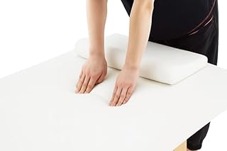 Malys Equipements – Table de massage SAVANE en bois clair | largeur 75 cm, matelas épais, dossier réglable à crans, trou facial & têtière, plateau de rangement, revêtement blanc | 190×75×75 cm | 50 kg