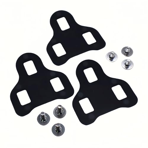 Bicycle Shoe Cleat Spacer Shims Compatible with Look Keo Cleats Adjustment Rubber Spacer Shim Pack of 1-5mm Range