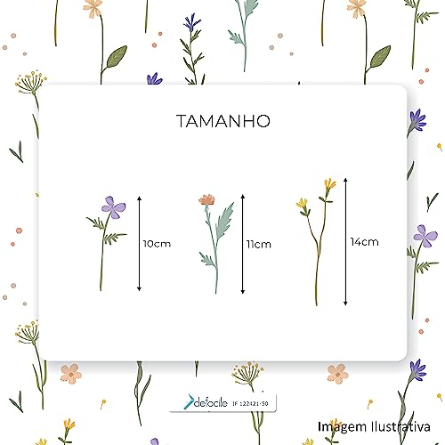 Papel de Parede Adesivo Infantil Aroma das Flores