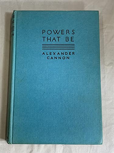 Powers That Be (The Mayfair Lectures) B00FS3IZFG Book Cover