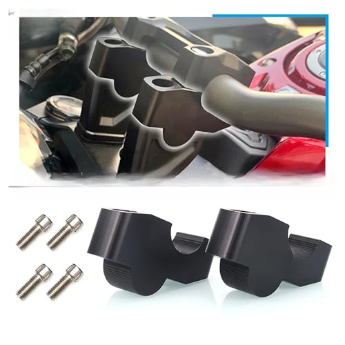 Riser Manillar Kove 800X Solución Dolor Espalda Conducción Moto 2