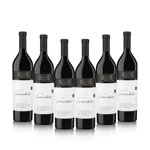 Adega Mayor - Vino Tinto Reserva Comendador- Añada del 2020 - Formato Botella de 750 ml x 6 unidades