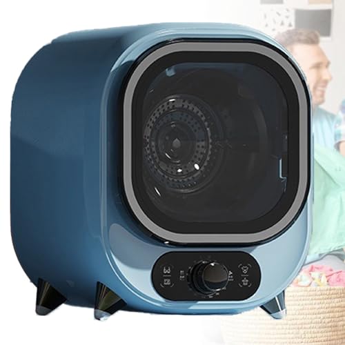 Secadora De Ropa De CondensacióN PortáTil PequeñA Con Tina De Acero Inoxidable, Con Sonda De Control De Temperatura Dual, Secadora EléCtrica Ropa,Capacidad De 0,8 Kg,Para Espacios PequeñOs(D)