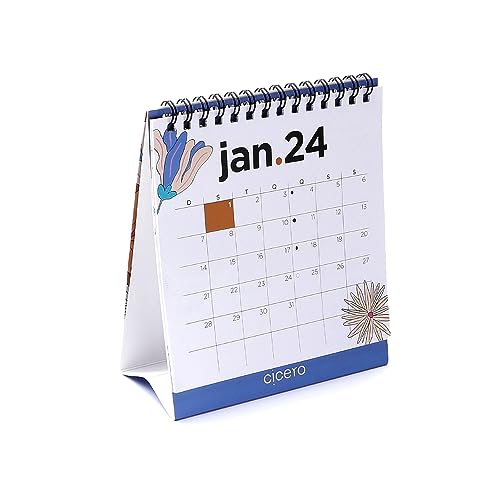 Calendario De Mesa 13X15 Ciceros 2024 Pólen, Cicero