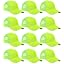 6 Panel - Neon Green