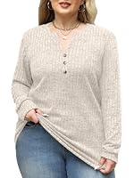 Sweaters for Women Plus Size Clothes Fall Fashion Tops Long Sleeve Shirts — image 5