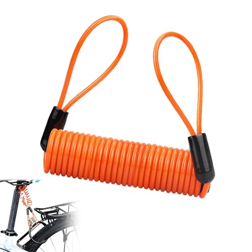 Vierone Motorcycle Dic Lock Remider Cale, 1.2m Orage Parkig Garage Travel Motorcycle Dic Lock Cale