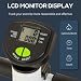 HOMCOM Twister Stepper w/Adjustable Resistance LCD Screen Handlebars White