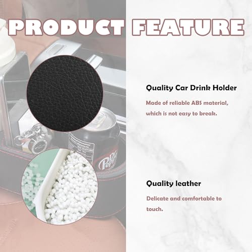Stacool STACOOL-SHUI BEI JIA-1104 Extra Cup Holder For Car,Leather Car Seat Gap Filler thumb #2