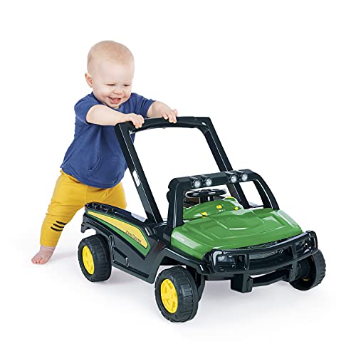 Bright Starts John Deere 4-in-1 Gator Green Baby Activity Center & Push Walker with Removable Interactive Steering Wheel Toy, 6 Months and up by Bright Starts - Image 8