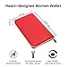 Soligt All-in-One Cash Envelopes Wallet with 12 Budget Envelopes & Budget Sheets - Red