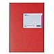 König und Ebhardt König & Ebhardt 8614271 Geschäftsbuch (glanzlackierter Karton, kariert, A4, 210 x 297 mm, 48 Blatt) rot