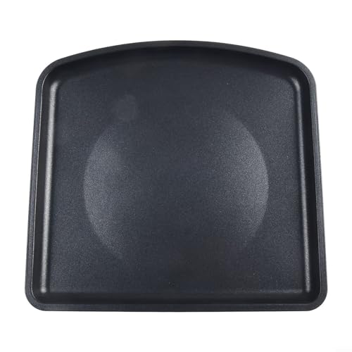 HEBEOT Drip Tray For 6Qt Air Fryer Oven Air Fryer Replacement Parts Carbon Steel Oil Drip Tray, Oven Drip Pan 10 * 10inch Black