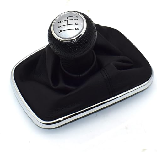 Car Gear Shift Knob for VW for Golf 4 IV MK4 for GTI R32 for Bora MT 23mm 5/6 Speed Car Gear Shift Knob Lever Shifter Gaitor Boot Gear Shifter Knobs(5 Speed E)