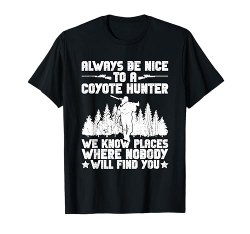 Cazador de depredadores y captura de coyotes Camiseta