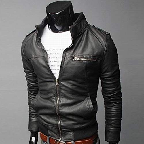 N/A/ Jaqueta de couro adequada para motociclismo, motocicleta, uso externo