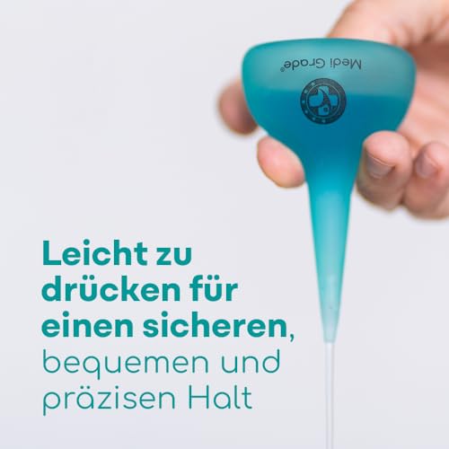 Medi Grade Ohrenreiniger 75 ml | Ohrenschmalz Entferner für Babys, Kinder und Erwachsene | Ohrendusche, Ohrreiniger und Ohr Sauger perfekt zum Ohren reinigen