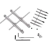 Andoer Professional DSLR Repair Camera Lens Spanner Wrench Opening Tool 3 Tips 10-100 mm for Canon N