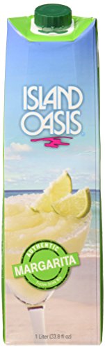 Island Oasis SB3X Premium Margarita Drink Mix, 1 Liter Bottle